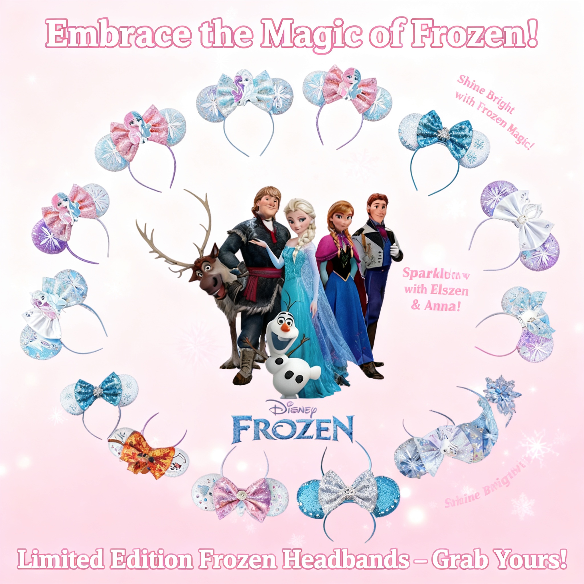 Tech Accessories For Women - Disney Frozen Elsa Princess Anna Snowflake