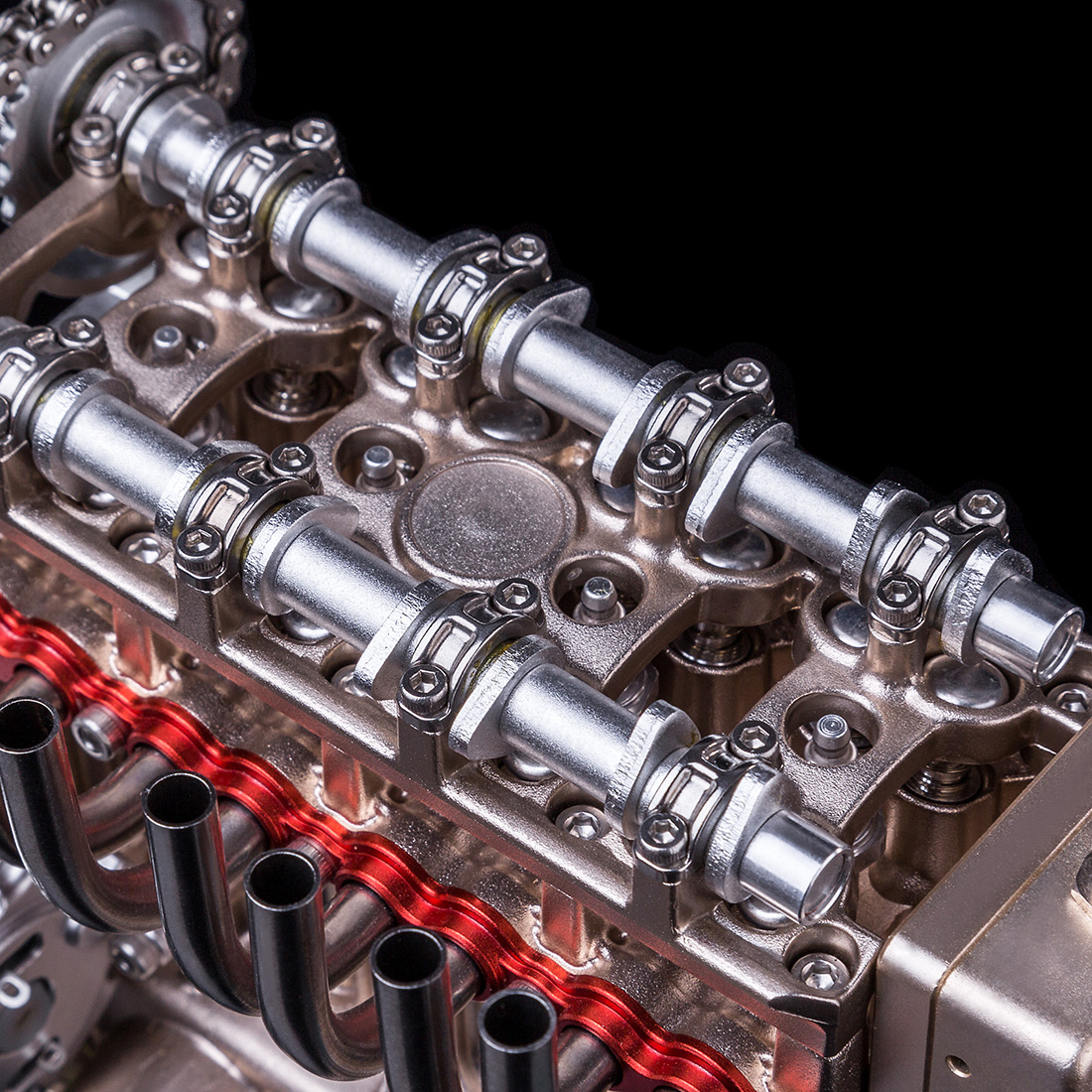 Tech Q - Display Ornament Model TECHING Metal Engine