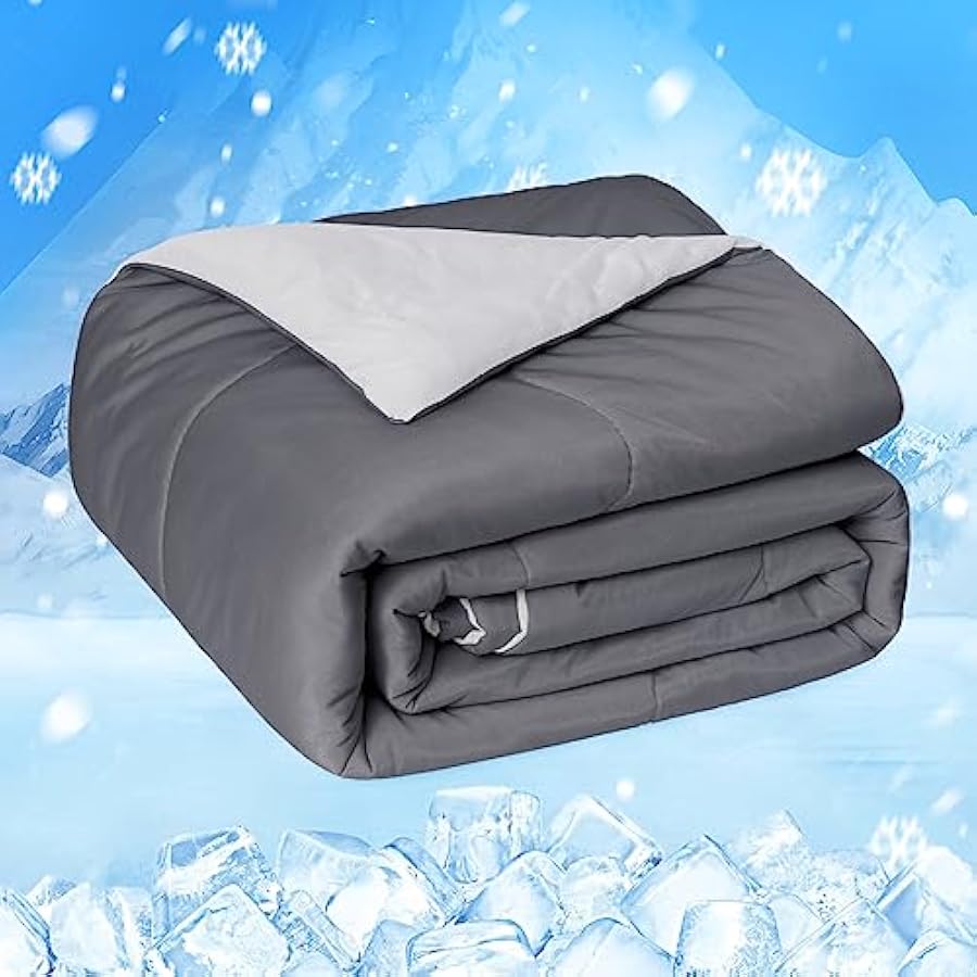 Tech Q - HOMFINE Cooling Comforter Japanese Double-Sided Cold