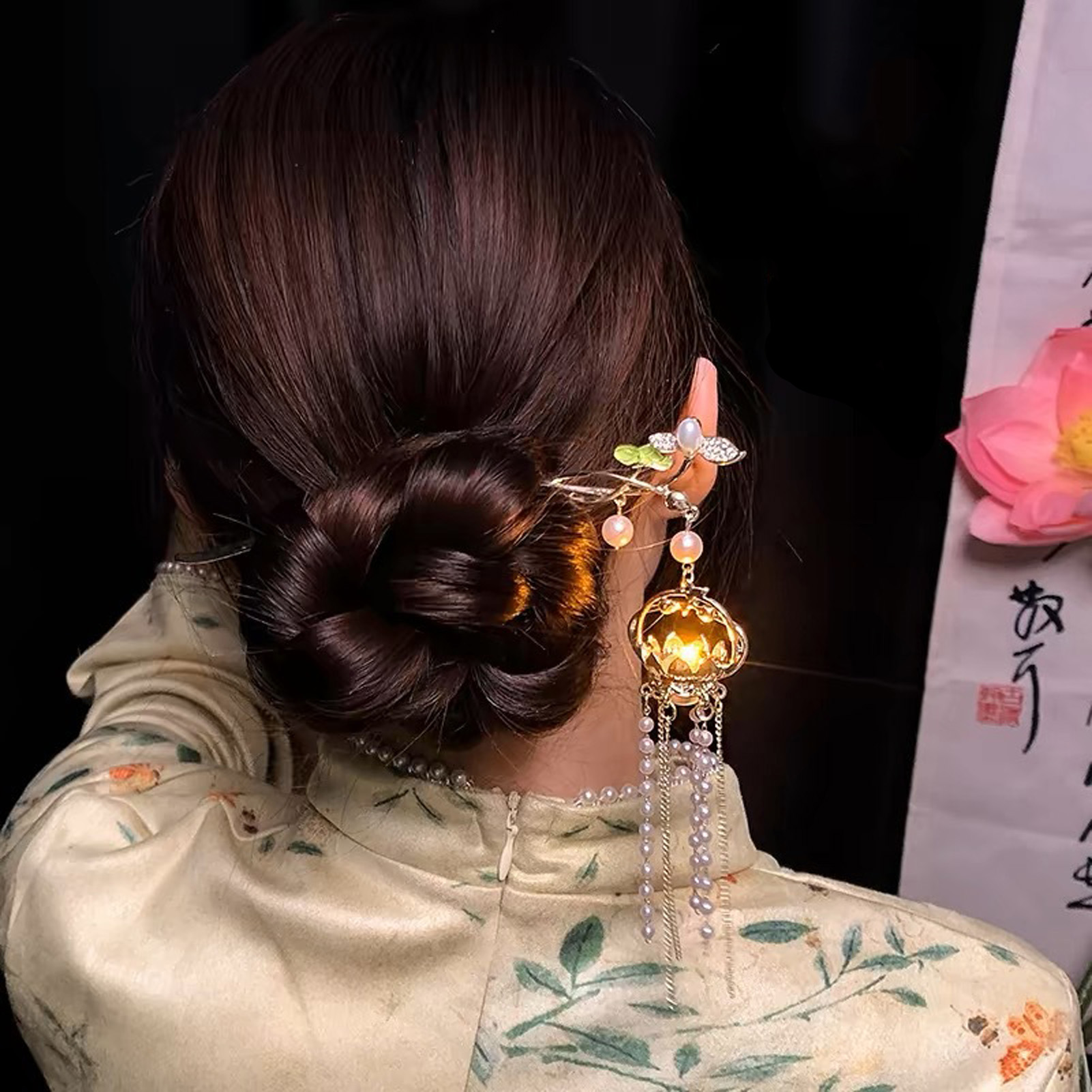 Luminous Flower Hairpin Exquis - Tech Accessories For Women 리뷰 및 가격