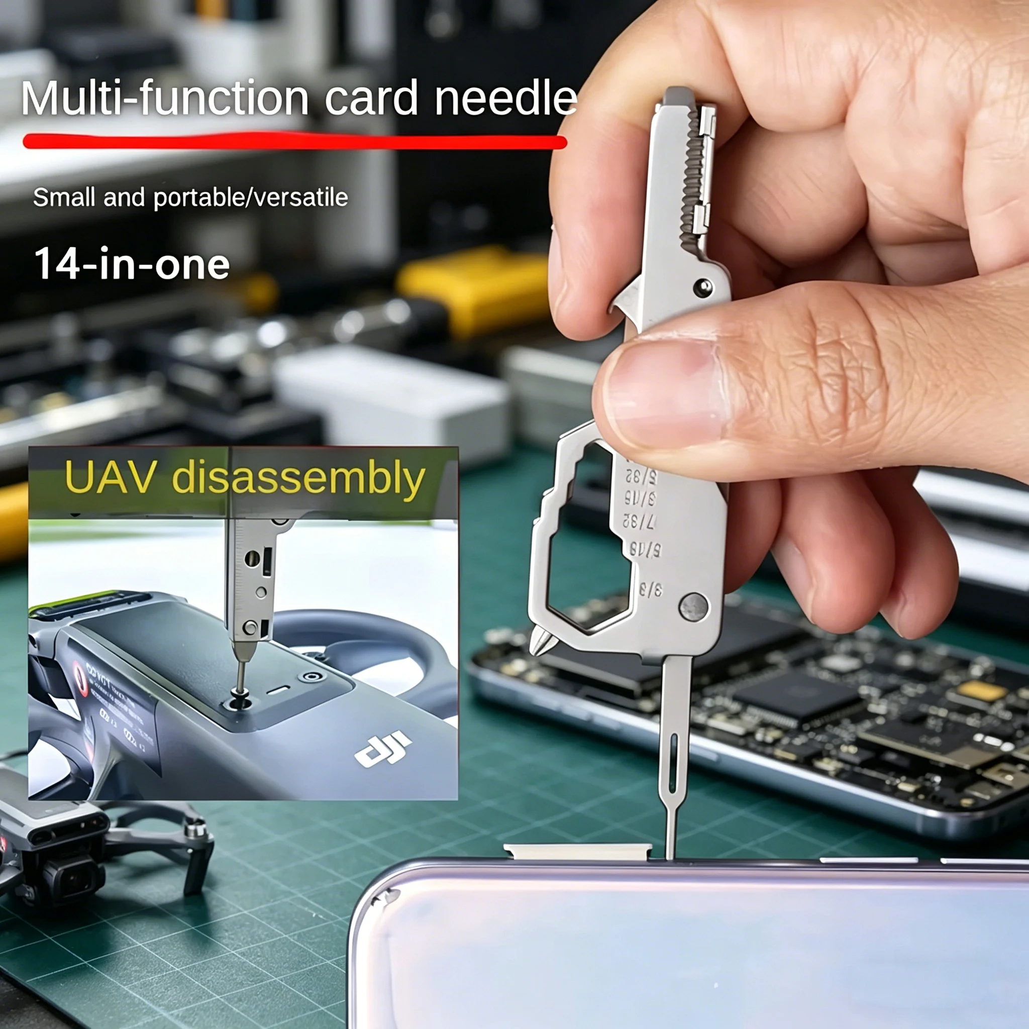 Multi-Function Keychain EDC To - Tech Accessories Kit 리뷰 및 가격
