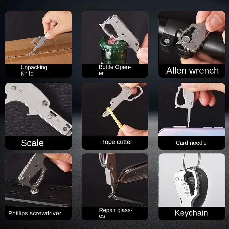 Multi-Function Keychain EDC To - Tech Accessories Kit 리뷰 및 가격