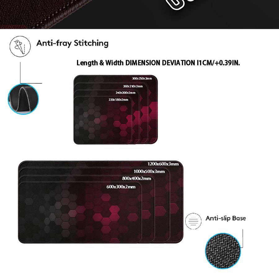 Red Honeycomb Tech Mouse Pad o - Tech Accessories For Laptop 리뷰 및 가격