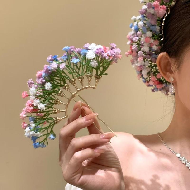 Artificial Flower Bridal Weddi - Tech Accessories For Women 리뷰 및 가격