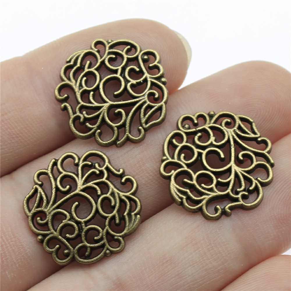 10pcs 18x18mm 2 Colors Antique - Vintage Tech Accessories 리뷰 및 가격