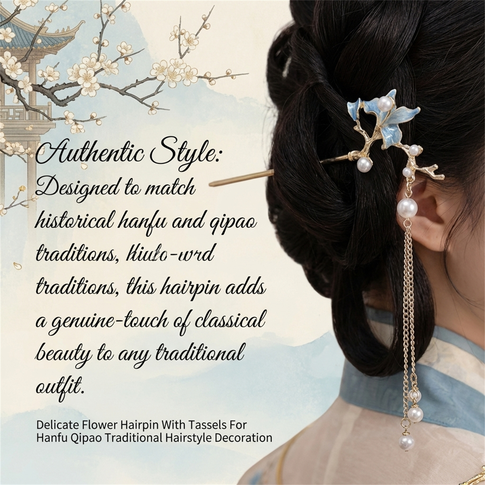 New Chinese Style Antique Hair - Tech Accessories For Women 리뷰 및 가격