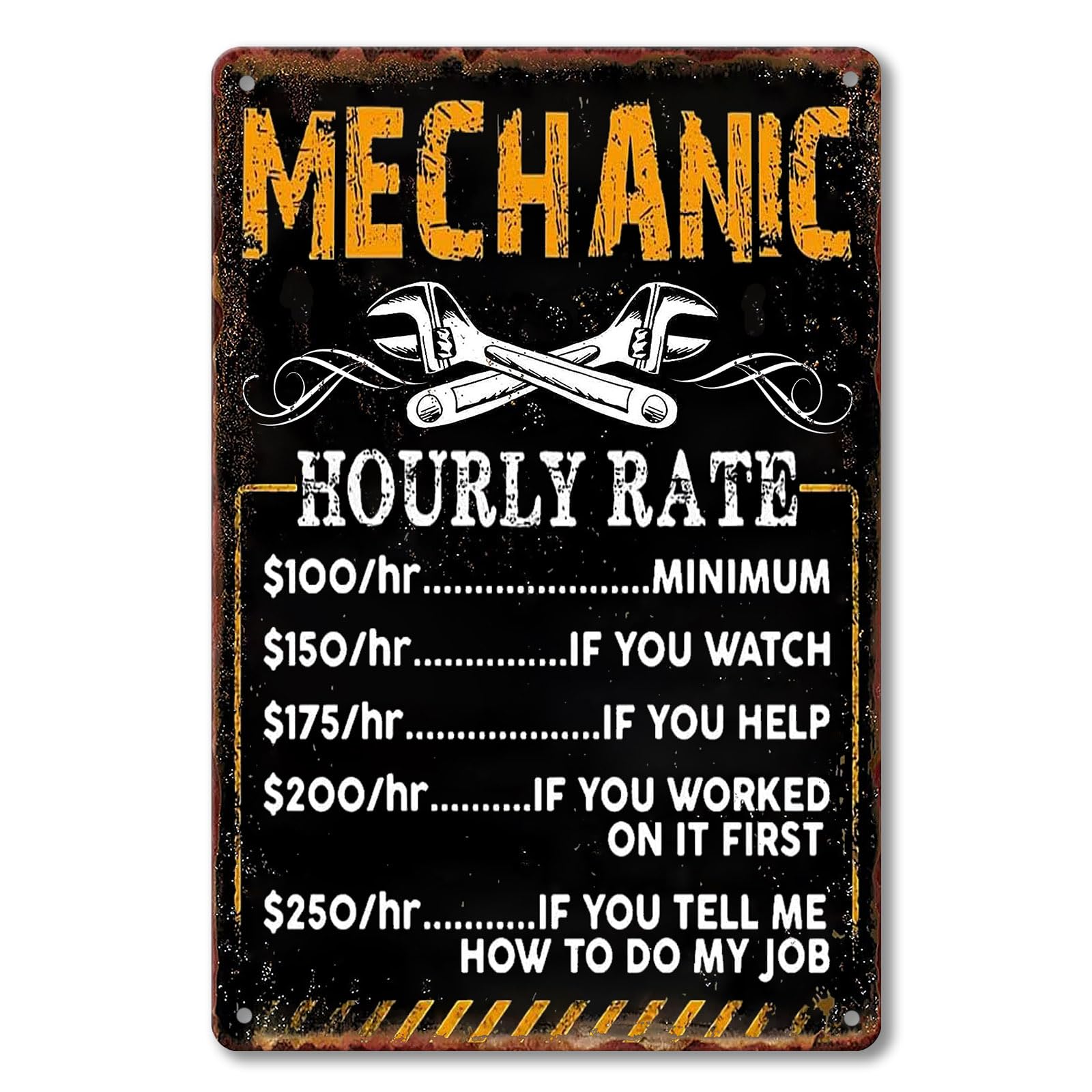 Funny Mechanic Shop Sign Mecha - Vintage Tech Accessories 리뷰 및 가격