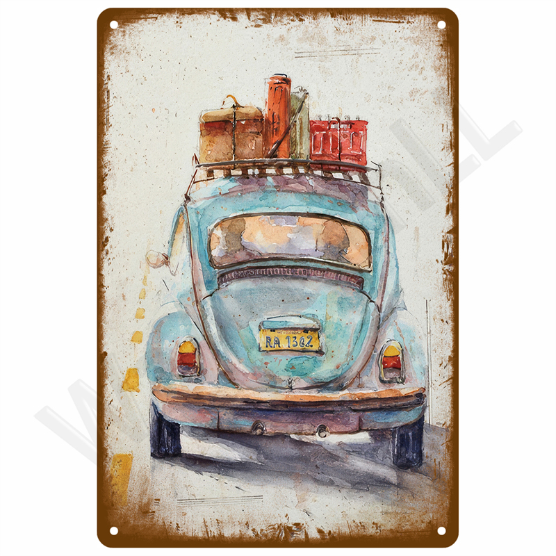 Vintage Metal Plate Tin Sign P - Vintage Tech Accessories 리뷰 및 가격