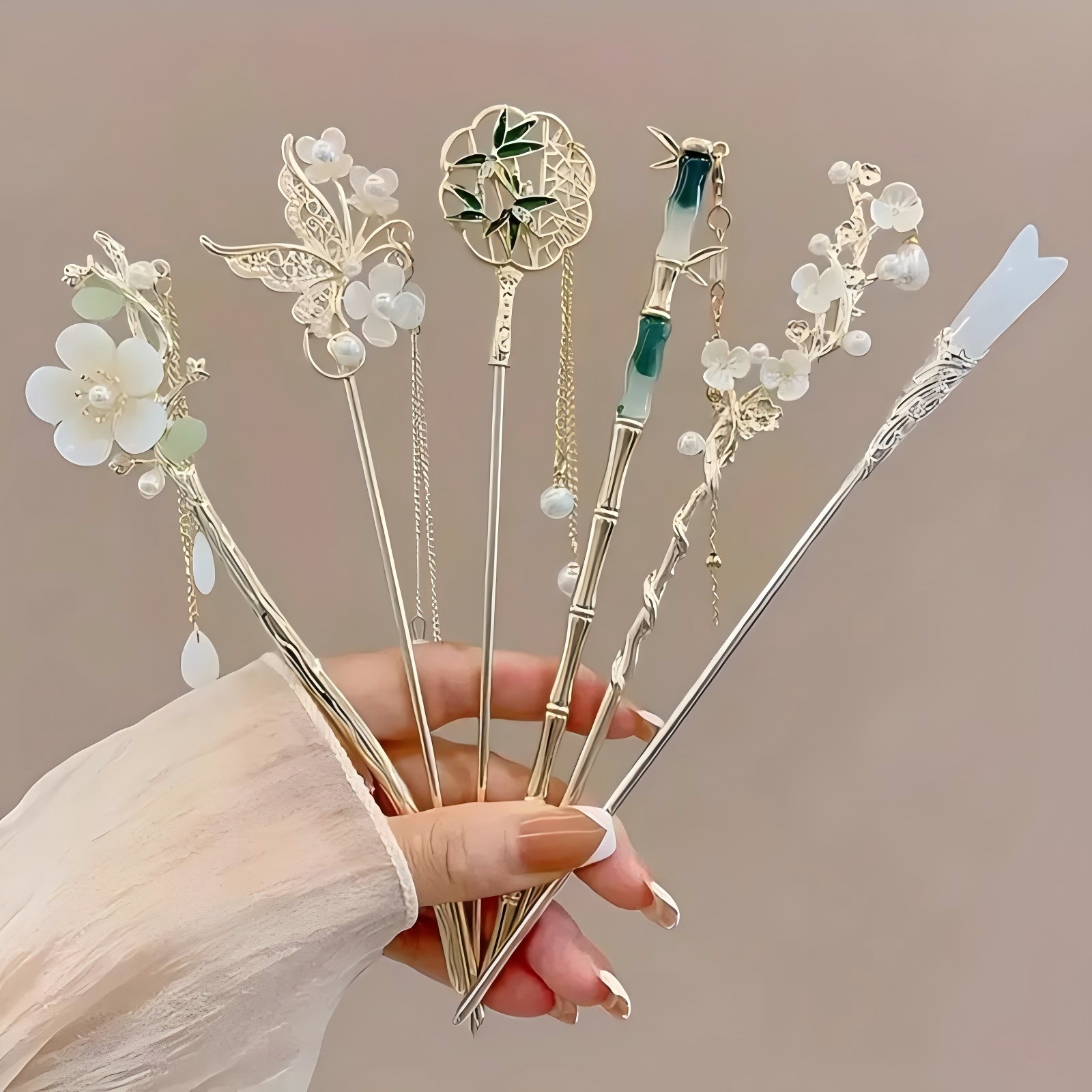 1/6pcs Elegant Chinese Style T - Tech Accessories For Women 리뷰 및 가격