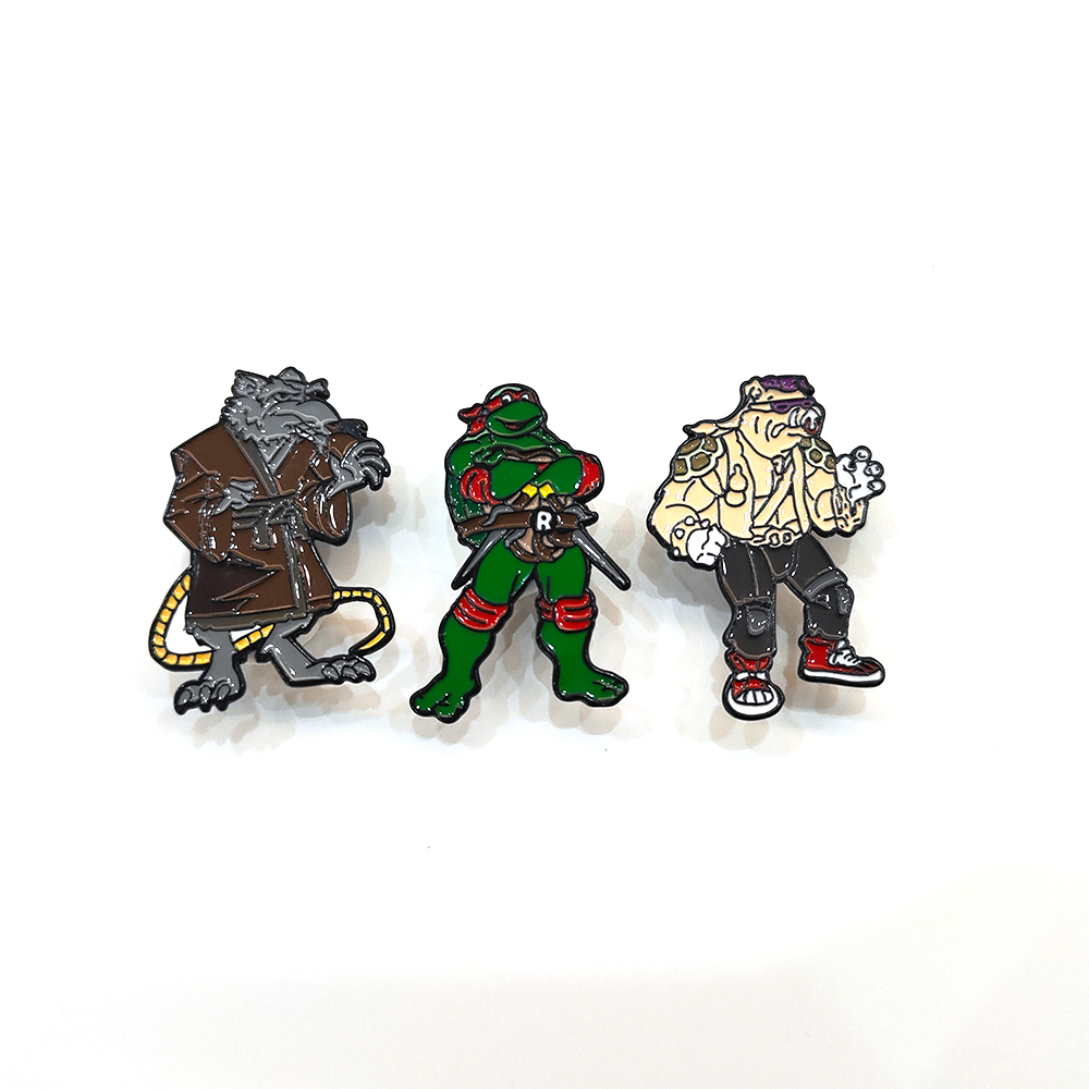 3pcs Vintage Ninja Turtles Pin - Vintage Tech Accessories 리뷰 및 가격