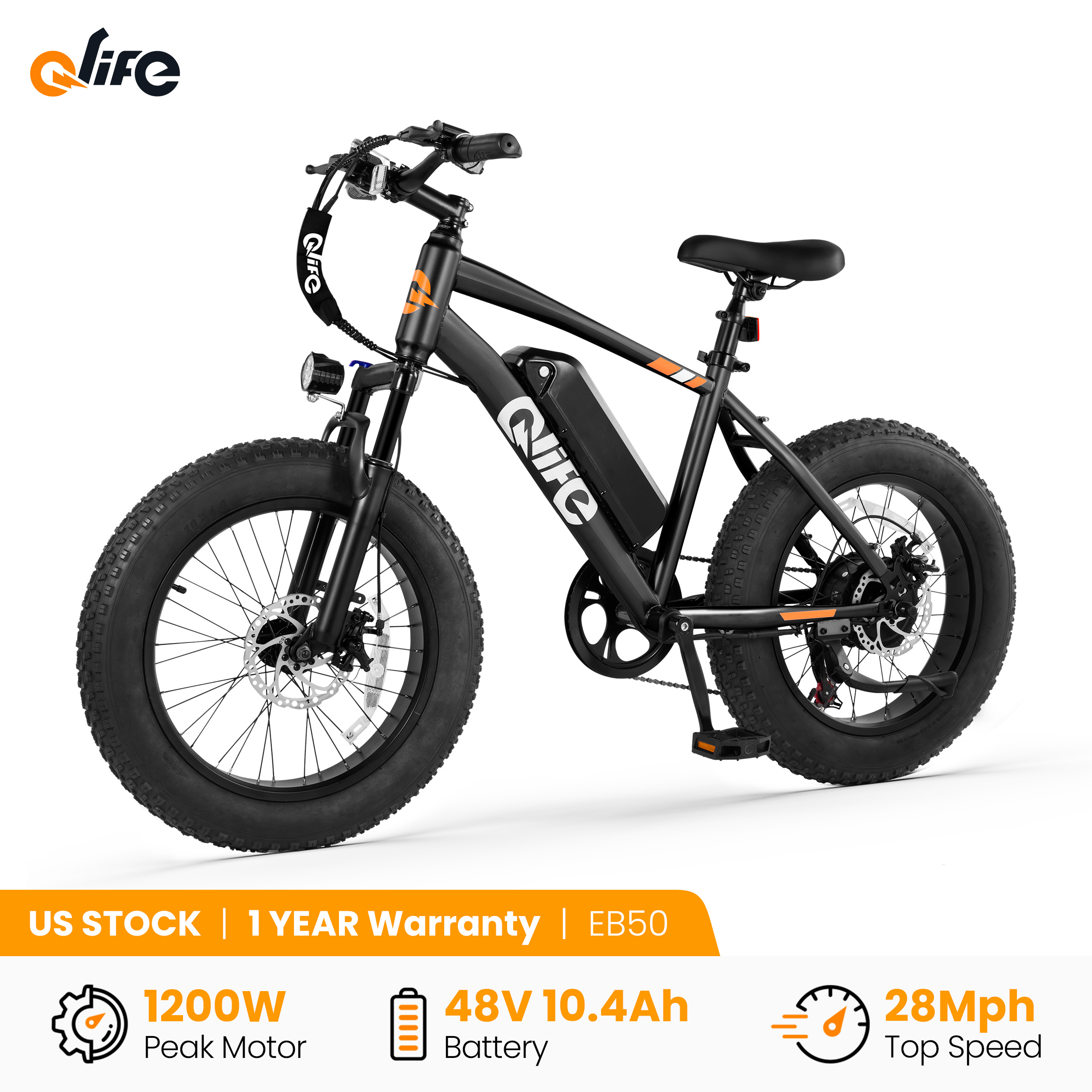 Qlife Racer Fat Tire Electric  - Tech Q 리뷰 및 가격
