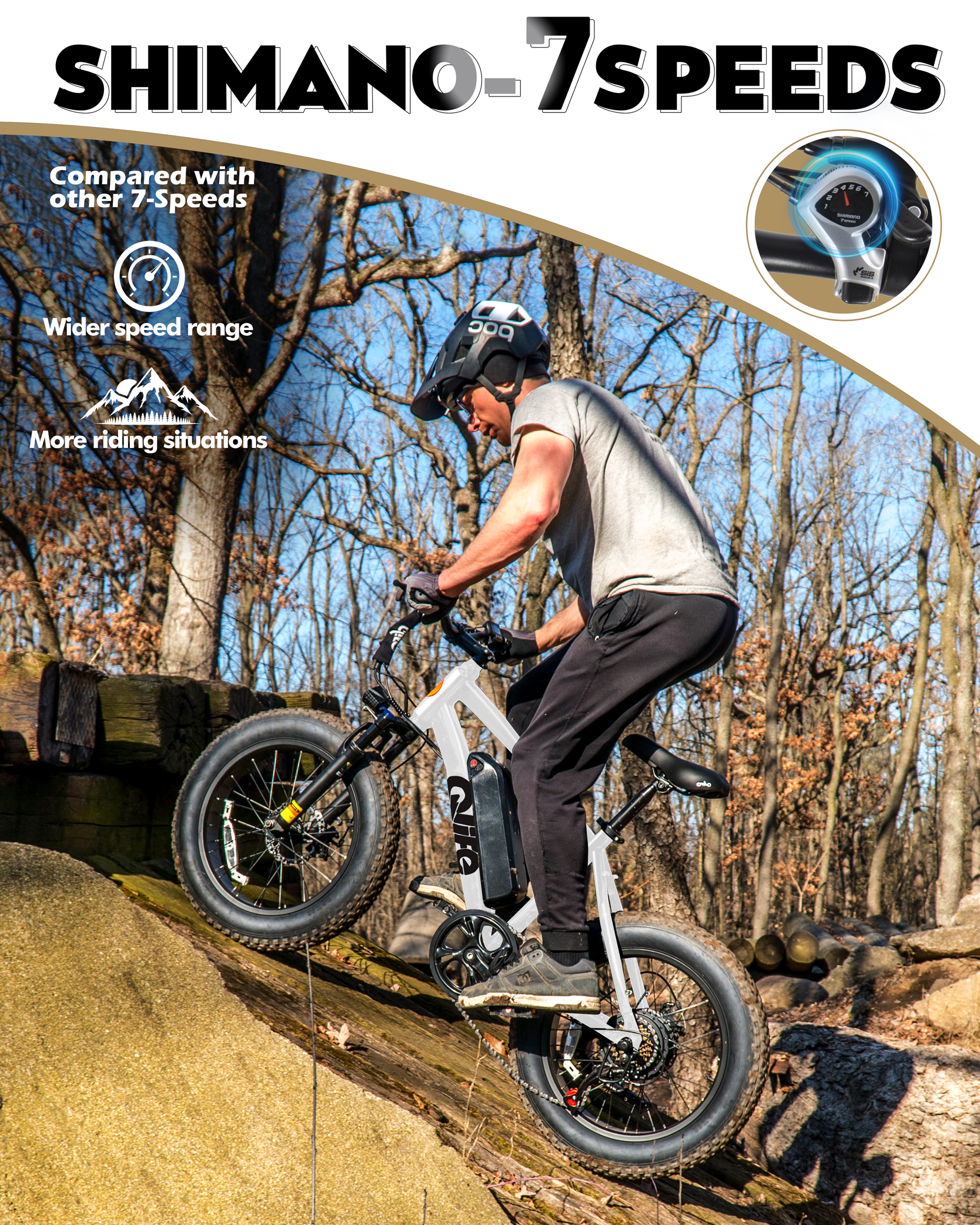 Qlife Racer Fat Tire Electric  - Tech Q 리뷰 및 가격