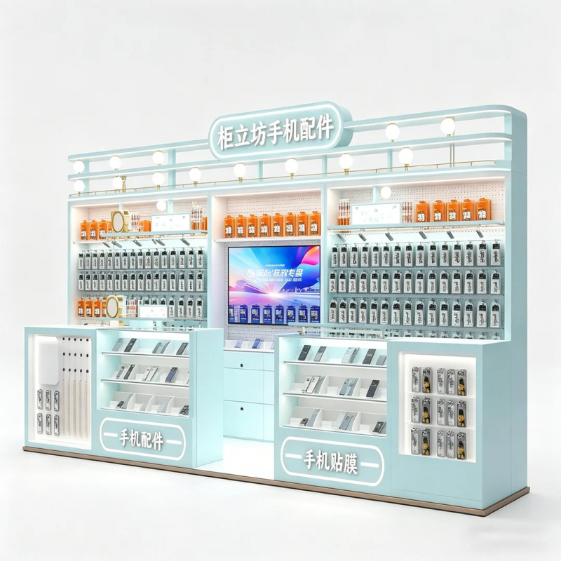 custom.Custom Light Blue Phone - Tech Accessories Kiosk 리뷰 및 가격