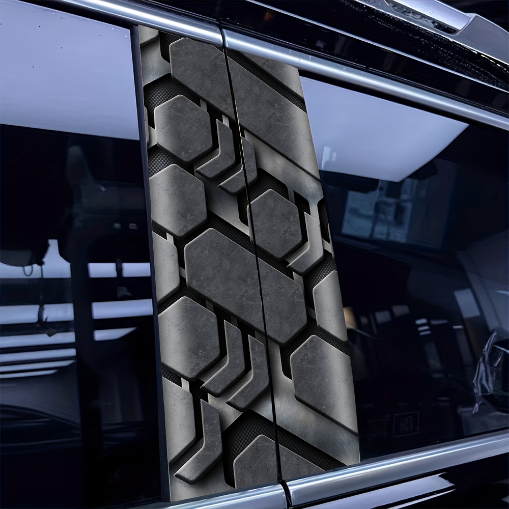 2-Piece Metal Tech Pattern Car - Tech Accessories For Laptop 리뷰 및 가격