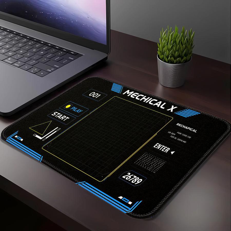 Futuristic UI Tech Frame rubbe - Tech Accessories For Laptop 리뷰 및 가격